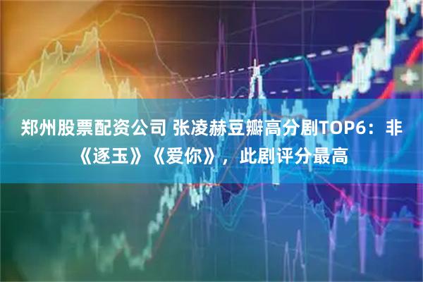 郑州股票配资公司 张凌赫豆瓣高分剧TOP6：非《逐玉》《爱你》，此剧评分最高